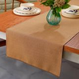 ₺399,00-* Schafer Home Bianca Keten Polyester Runner 40X160-Kahverengi