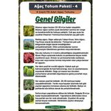 3A Botanik Ağaç Tohum Paketi-4, (Ihlamur, Mahlep, Süs Alıç, Çit Mazısı, Alaca Sarmaşık, Sofora) Ağaç Tohumları - 70 Adet