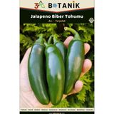 3A Botanik Jalapeno Biber Tohumu, Yerli ve Sürdürülebilir Tohum, 1 Gram Biber Tohumu