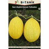 3A Botanik Sarı Kışlık Kavun Tohumu, Yerli ve Sürdürülebilir Tohum, 5 Gram Kavun Tohumu
