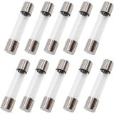 3A Büyük Cam Sigorta 6x30mm - 10 Adet