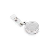 3A Metal Kaplama Yoyo Yuvarlak 32 Mm Kancalı Klipsli Krome 25'Li