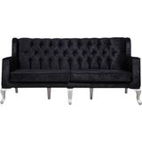 3A Mobilya 3 Kişilik Kapitone Modern Chesterfield Darkside Of Sofa