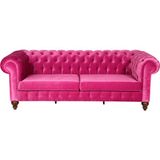 3A Mobilya Fuşya Dream Chesterfield