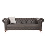 3A Mobilya Grey Chesterfield