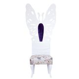 3A Mobilya Madam Butterfly Beyaz Sandalye