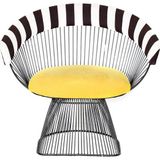 3A Mobilya Metal Design Yellow Berjer