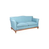 3A Mobilya Sky Blue Keten Kanepe