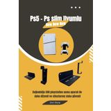 3art Metal 2’li Fırsat Ps5 ve Ps5 Slim Duvar Standı ve Joystick Konsol Tutacağı - Playstation 5 Standı