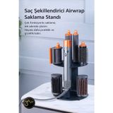 3art Metal Airwrap dyso_n Masa Üstü Metal Saç Aletleri Organizer - Fön Maşa Tarak Düzenleyici - Şık Tasarım