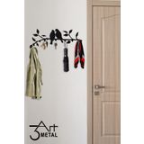 3art Metal Askılık - Dekoratif Metal Duvar Askısı - Modern Portmanto