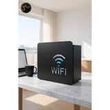 3Art Metal Dekorasyon Tic.Ltd.Şti WiFi Modem Gizleme Kutusu - Metal Dekoratif Router Kapağı - Kablo Düzenleme Kutusu
