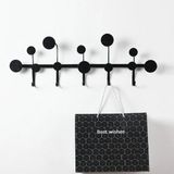 3Art Metal Dekoratif Elbise Askısı Pas Korumalı Metal Duvar Askısı 20 cm Yükseklik