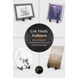3art Metal Dergilik & Kitaplık – Minimal Siyah Masaüstü Kitap ve Dergi Düzenleyici