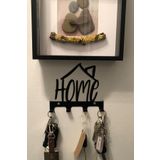 3art Metal Home Yazılı Metal Anahtarlık
