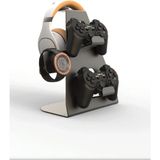 3Art Metal Kol Tutucu Joystick Kumanda Standı Xbox / Ps4 /ps5 Uyumlu Metal Kol Kulaklık Saat Standı - Siyah