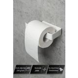 3art Metal Yapışkanlı Tuvalet Kağıtlığı - Dekoratif Banyo Askısı Peçetelik