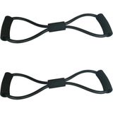 3B Trend (2 Adet) Egzersiz Spor Plates Direnç Bantı Pilates İpi Jimnastik Lastiği