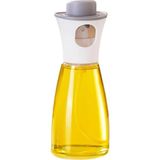 3B Trend 220 ml Çok Amaçlı Zeytinyağı Soya Sosu Sirke Spreyli Cam Şişe - Şeffaf