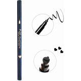 3B Trend Çift Uçlu Kalp Desenli Kalem Eyeliner