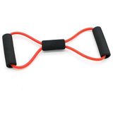 3B Trend Egzersiz Spor Plates Direnç Bantı Pilates İpi Jimnastik Lastiği Karışık
