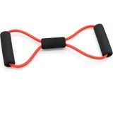 3b Trend Egzersiz Spor Plates Direnç Bantı Pilates Ipi Jimnastik Lastiği - Kırmızı
