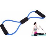 3B Trend Egzersiz Spor Plates Direnç Bantı Pilates İpi Jimnastik Lastiği Mavi