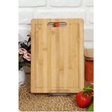 3b Trend El Geçmeli Lüx Bambu Kesme Tahtası 32 Cm*22 cm - Ahşap