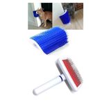 3B Trend Kedi Kaşınma Ve Evcil Hayvan Tüy Tarama Ve Kaşıma Fırçası Telli Beyaz