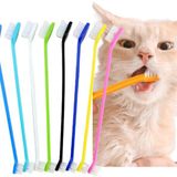 3b Trend Kedi Köpek Çift Taraflı Diş Fırçası Yavru ve Yetişkinler Pet Koruma