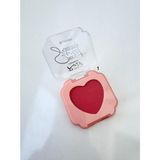 3b Trend Rose Sweet Cheeks Tekli Mat Allık No:1 Kalp Desenli Doğal Görünüm Veren Kadifemsi Mat Blush - 001