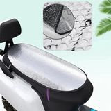 3b Trend Su Geçirmez Motosiklet Sele Güneşliği - Standart - Gümüş