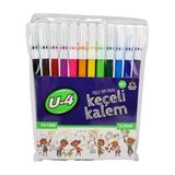 3B Trend U-4 Keçeli Kalem 12 Renk