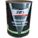 3b's Selülozik Boya Mat Siyah 0,750kg Net
