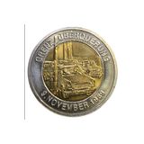 3cm Çap Almanya Berlin Duvarının Yıkılışı 20.yıl Hatıra Madalya. Nadir Madalyon Alman 3cm