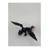 3D (17 CM UZUNLUĞUNDA) Dişsiz Ejderhanı Nasıl Eğitirsin Hareketli Oyuncak Toothless