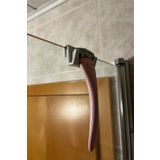 3D 2 Adet Permatik Tutucu - Yapışkanlı Banyo Jilet/Lif Askısı Çok Amaçlı Askı