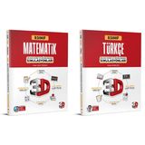 3D 2025 8. Sınıf Lgs Matematik + Türkçe Similasyon Deneme Seti 2 Kitap