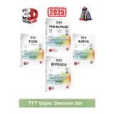 3d 2025 Tyt Fen 15-Fizik 48-Kimya 48-Biyoloji 48 Simulasyon Video Çözümlü Deneme Seti+Kalemlik