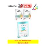 3d 2025 Tyt Kimya48+Biyoloji48 Deneme-345 2025 Tyt Fizik 30 Deneme+ Seti(128 Adet)+Kalem