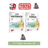 3d 2025 Tyt Matematik 10 Adet-Tyt Türkçe 10 Adet Simulasyon Video Çözümlü Deneme Seti+Kalemlik