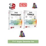 3d 2025 Tyt Paragraf 20 Adet-Tyt Türkçe 10 Adet Simulasyon Video Çözümlü Deneme Seti+Kalemlik