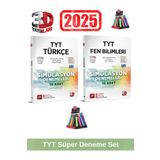 3d 2025 Tyt Türkçe 10 Adet-Tyt Fen 15 Adet Simulasyon Video Çözümlü Deneme Seti+Kalemlik