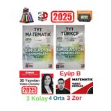 3d 2025 Tyt Türkçe 10-Matematik10 Öznur Hoca-Eyüp B .Video Çözümlü Deneme+Kalemlik+Kronoımetre