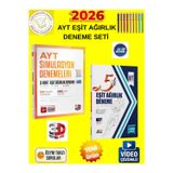 3D 2026 Ayt Eşit Ağırlık Simulasyon 5 Li Deneme+Hız Ve Renk 2026 Ayt Eşit Ağırlık 5 Li Deneme Set