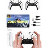 3D 4K 2000 Oyunlu Game Stick Oyun Konsolu Çift Konsol - 3030 Sempatik