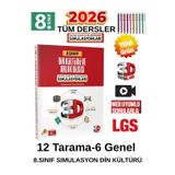 3D 8.Sınıf Lgs 2026 İngilizce-Din Simülasyon Deneme Seti+Tablet Kalemi Birlikte