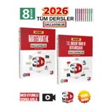 3D 8.Sınıf Lgs 2026 Matematik-İnkılap Tarihi Simülasyon Deneme Seti+Tablet Kalemi Birlikte