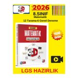 3D 8.Sınıf Lgs 2026 Matematik Simülasyon Deneme - Yeni Nesil Soru + Tablet Kalemi