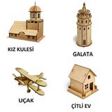 3d Ahşap Maket Değirmen